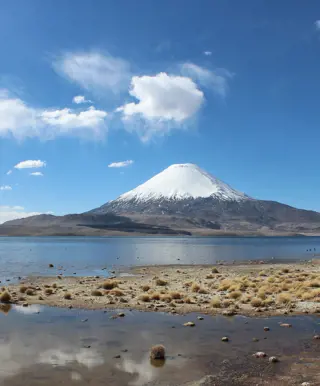 Unterwegs im malerischen Lauca-Nationalpark